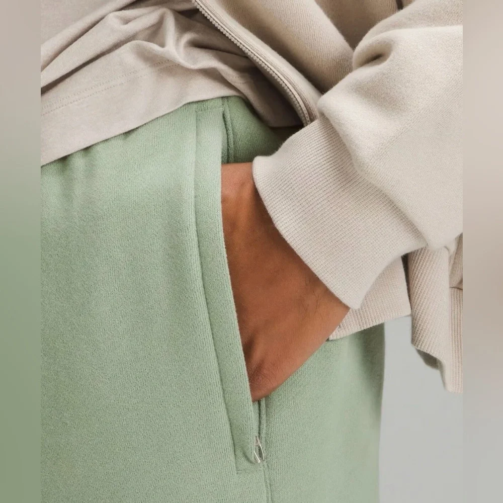 Lululemon Steady State Relaxed-Fit Sweat Pants In Green Palm Court Size Small